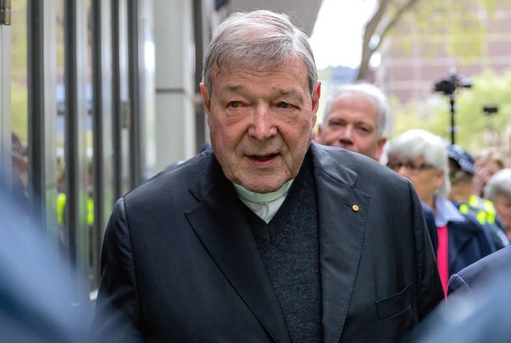 Cardinal George Pell pictured in Australia, 6 October, 2017. 
