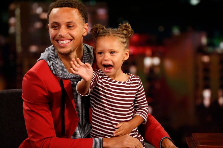 Steph Curry's parenting moments frequently make headlines.