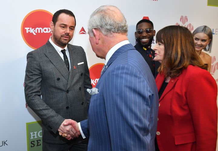 Danny Dyer and Prince Charles