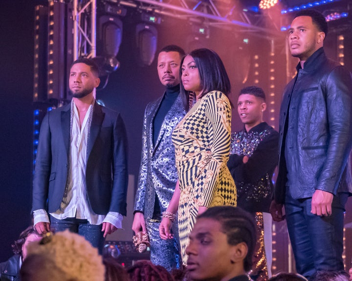 Jussie Smollett, Howard Terrance, Taraji P. Henson, & nbsp; Bryshere Y. Gray and & nbsp; Trai Byers in 