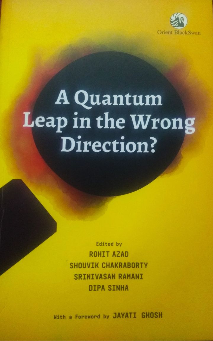 Cover of the recently launched collection of analytical essays. Economists have analysed the performance of the Indian economy under the Narendra Modi-led government. 