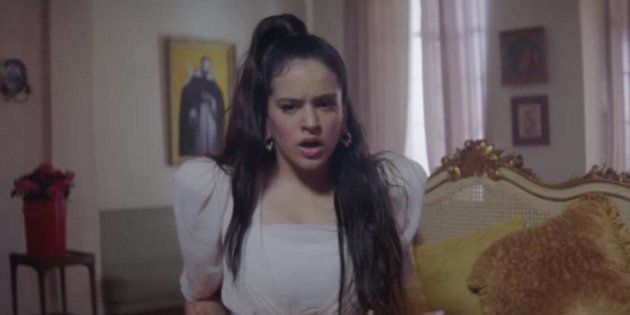 Rosalía en el videoclip de 'Di mi nombre'.