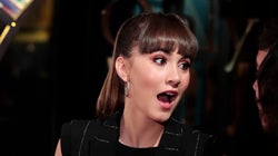 El brutal corte de un acompañante de Aitana a una periodista tras esta incómoda