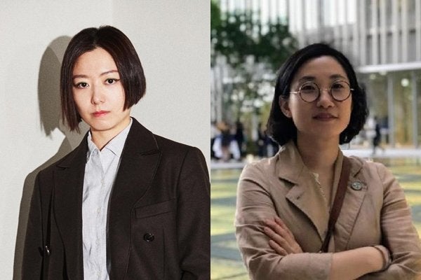 김아영(좌), 박혜수(우).