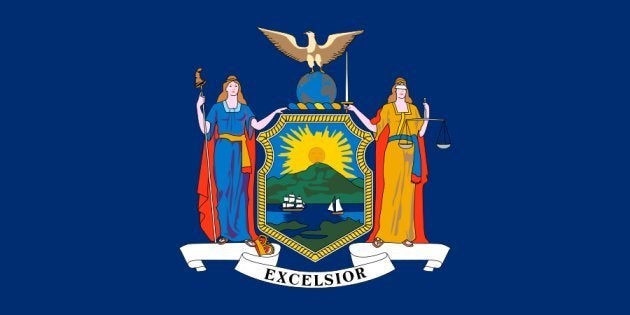 Bandera de Nueva York.