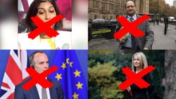 Todas las dimisiones que ha sufrido Theresa May por el