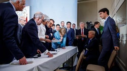 Trump rompe el 'acuerdo de mínimos' del G7 e insulta a