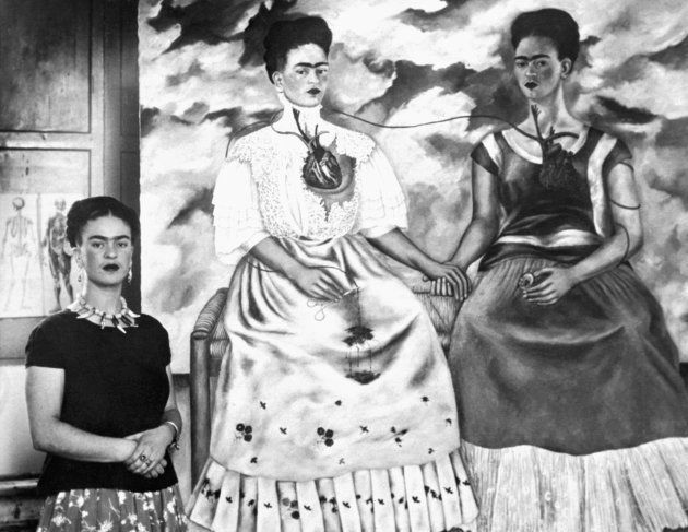 Una fotografía captada de Frida Kahlo captada poco tiempo después de que inició los trámites de divorcio...