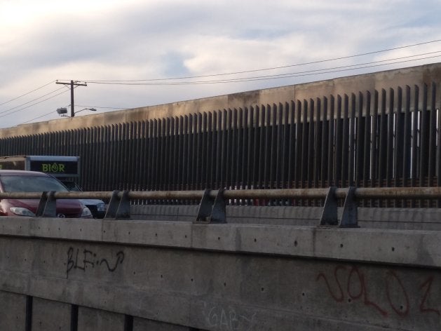Frontera entre EE UU y México.