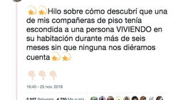 La historia de terror de esta estudiante en un piso