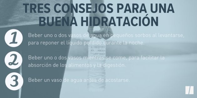Cómo, cuánto y por qué hay que beber agua: las claves para mantenerse bien