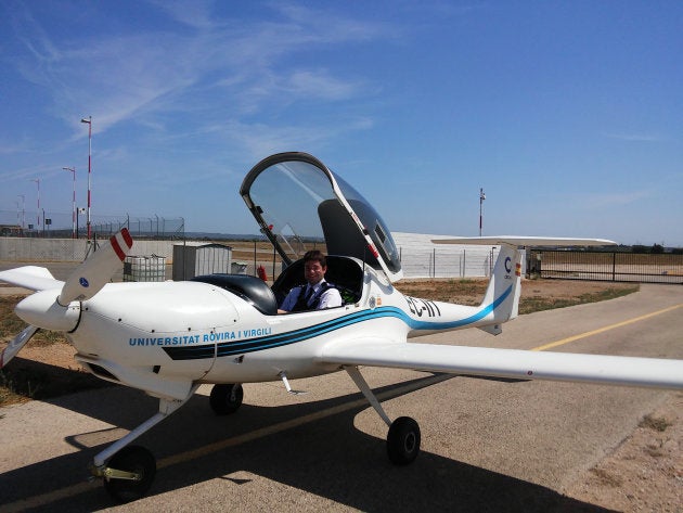 Pau Sarrà estudia para ser piloto