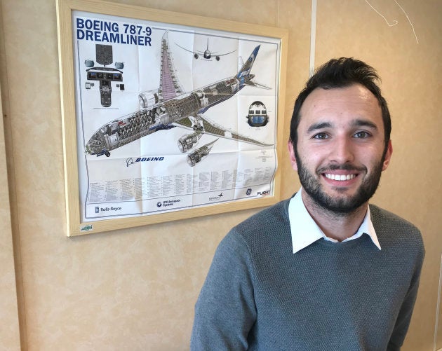 Unai Pérez, de San Sebastián, estudia en Reus para ser piloto.