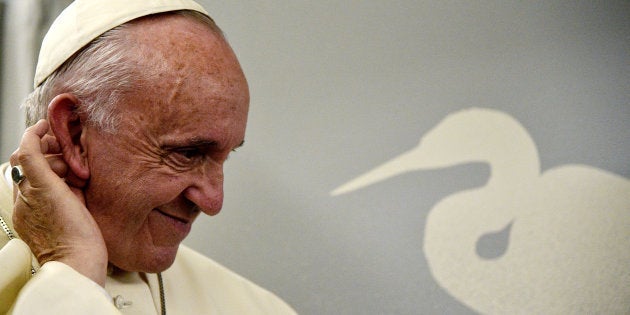 El papa Francis, durante su viaje a Myanmar, el pasado