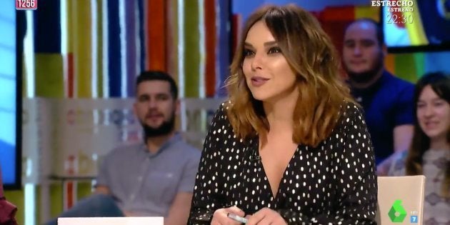 La cantante Chenoa, en 'Zapeando'.