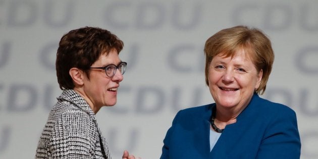 Annegret Kramp-Karrenbauer y Angela
