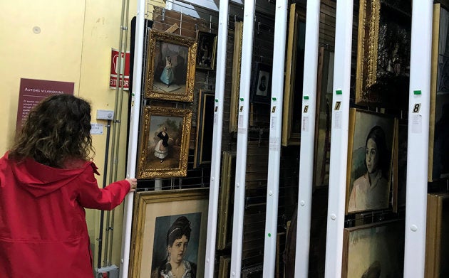 Los almacenes de la Biblioteca-Museo Víctor Balaguer albergan el 80% de su fondo.