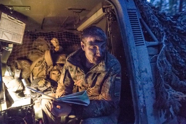 Soldados alemanes, participando en las maniobras de la OTAN Trident Juncture, el pasado 4 de noviembre, en Noruega.