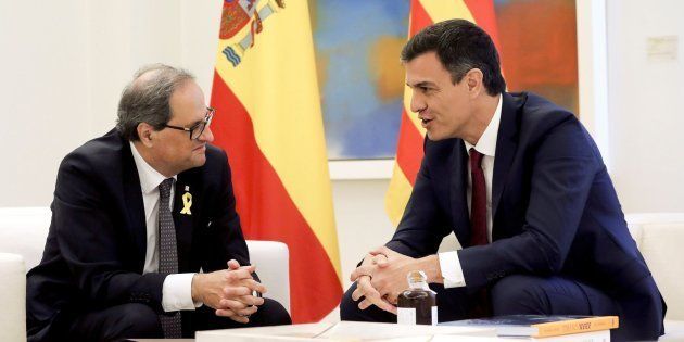 Reunión entre Pedro Sánchez y Quim