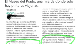 La desquiciada crítica al Prado que se ha hecho viral: 
