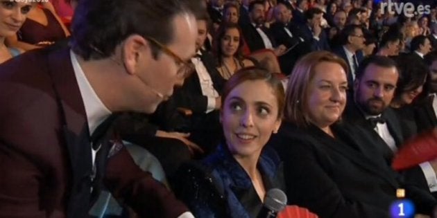 Aplauso a Leticia Dolera por su pulla feminista a Joaquín
