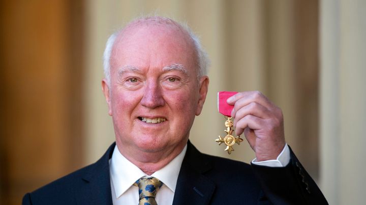 Peter Lawrence was awarded an OBE for his services to the families of missing persons 