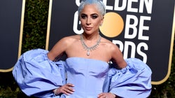 El parecido razonable de Lady Gaga en los Globos de Oro