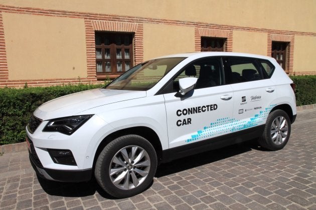 Vehículo Seat Arona utilizado en la prueba piloto.