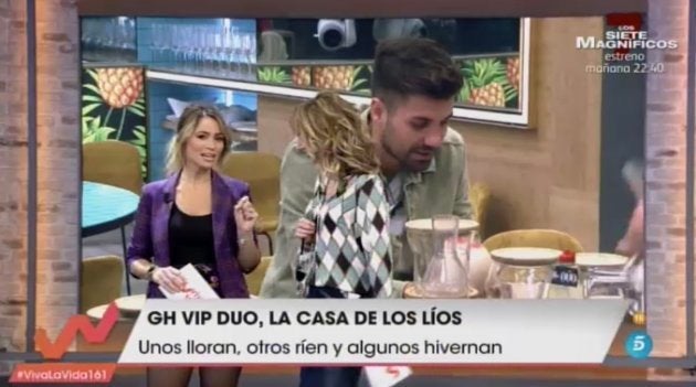 La falta de ortografía en el faldón de 'Viva la vida'.
