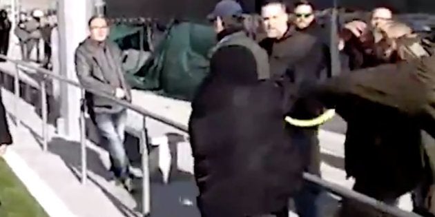 Enfrentamientos entre simpatizantes de Vox y 'antifascistas'