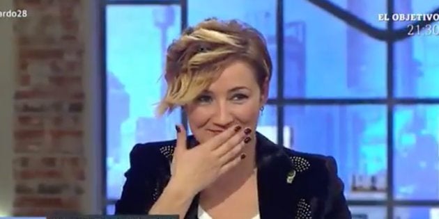 Cristina Pardo, en un momento de apuro en 'Liarla Pardo'