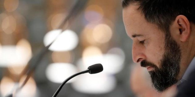 Santiago Abascal, líder de Vox.