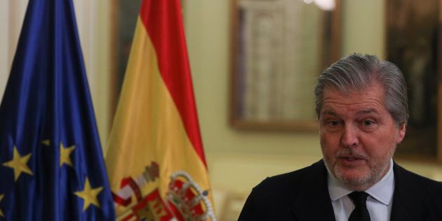El portavoz del Gobierno y ministro de Educación, Íñigo Méndez de Vigo. REUTERS/Sergio Perez
