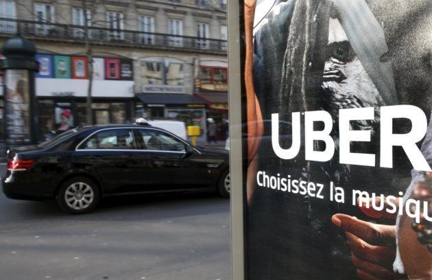 Uber en Francia.