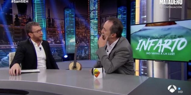 Santi Rodríguez cuenta el momento de su infarto.