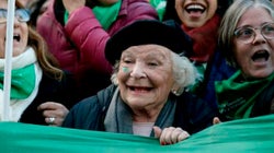 Esta es la abuelita que lucha por legalizar el aborto en