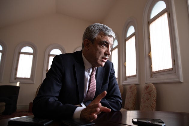 Luis Garicano, durante la entrevista con 'El HuffPost'.