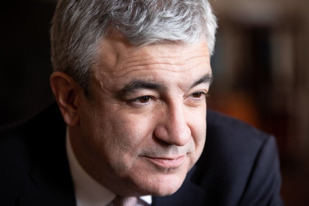Luis Garicano, durante la entrevista con 'El HuffPost'.