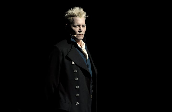 Johnny Depp en 'Animales Fantásticos'.