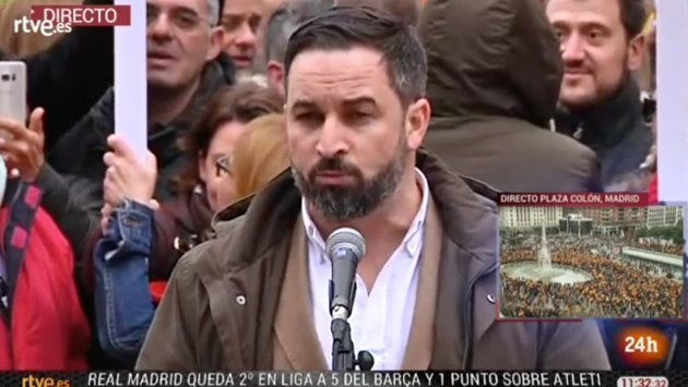 Santiago Abascal, líder de Vox.
