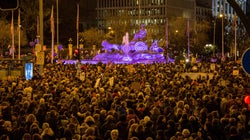 Las fotos de la manifestación feminista en