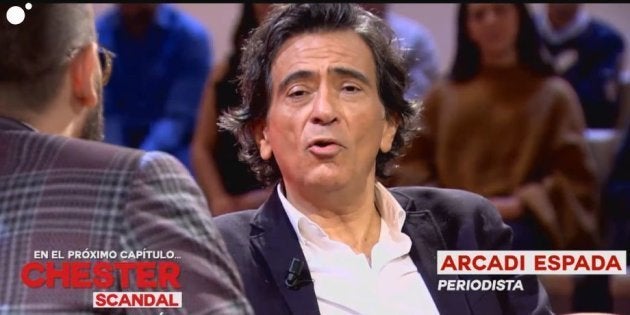Arcadi Espada en el Chester.