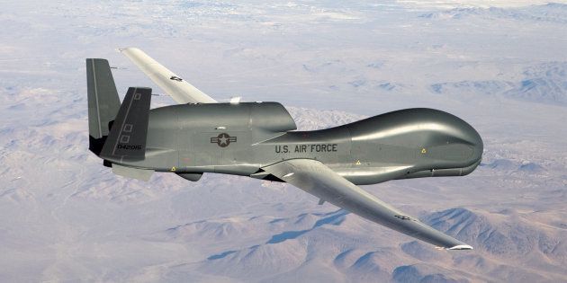 El RQ-4 Global Hawk, en una imagen oficial del Ejército de Estados