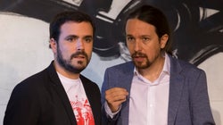 Podemos e IU renuevan el 'pacto de los