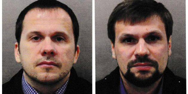 Alexander Petrov y Ruslan Boshirov, identificados como los supuestos autores del