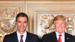 La indumentaria de Pedro Sánchez en esta foto con Trump genera múltiples