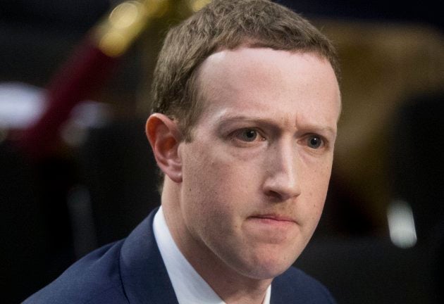 Mark Zuckerberg testifica ante el Congreso de Estados Unidos.