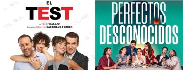 Carteles de El Test y Perfectos