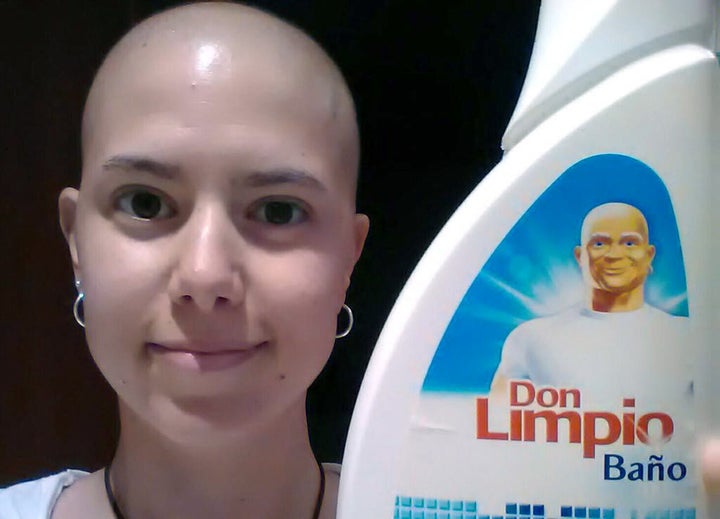 María de la Villa supo tomarse el cáncer con humor.