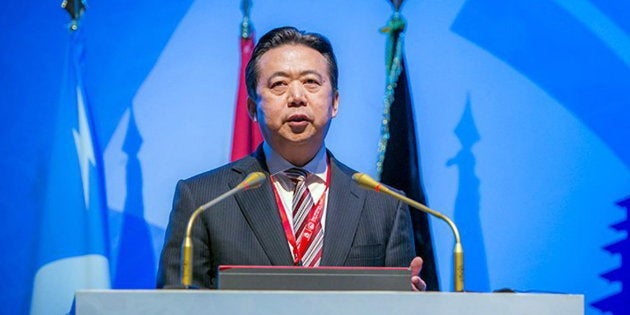 Imagen de archivo del presidente de Interpol.
